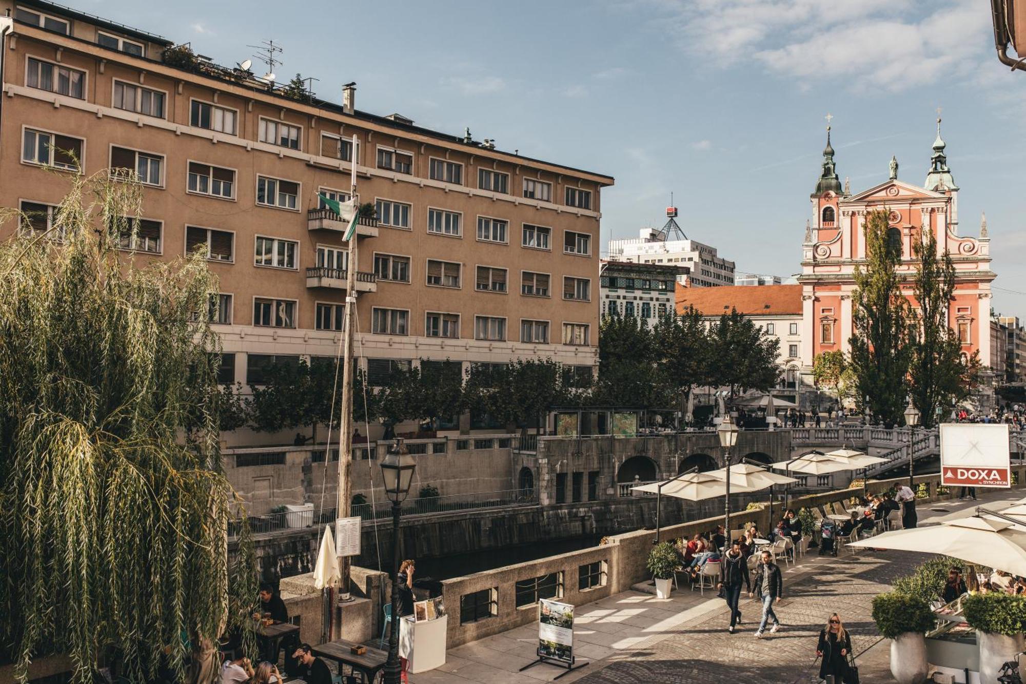 Tromostovje Apartments Ljubljana Ngoại thất bức ảnh