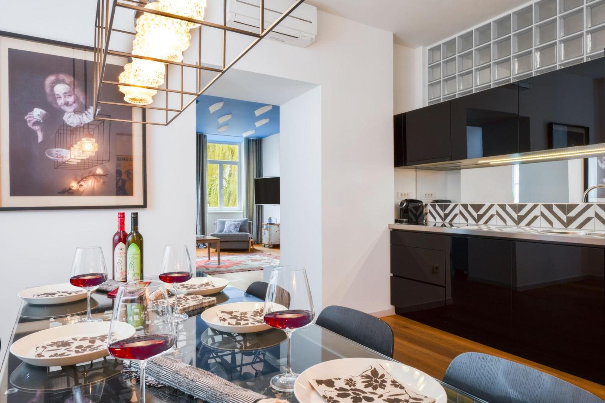 Tromostovje Apartments Ljubljana Ngoại thất bức ảnh