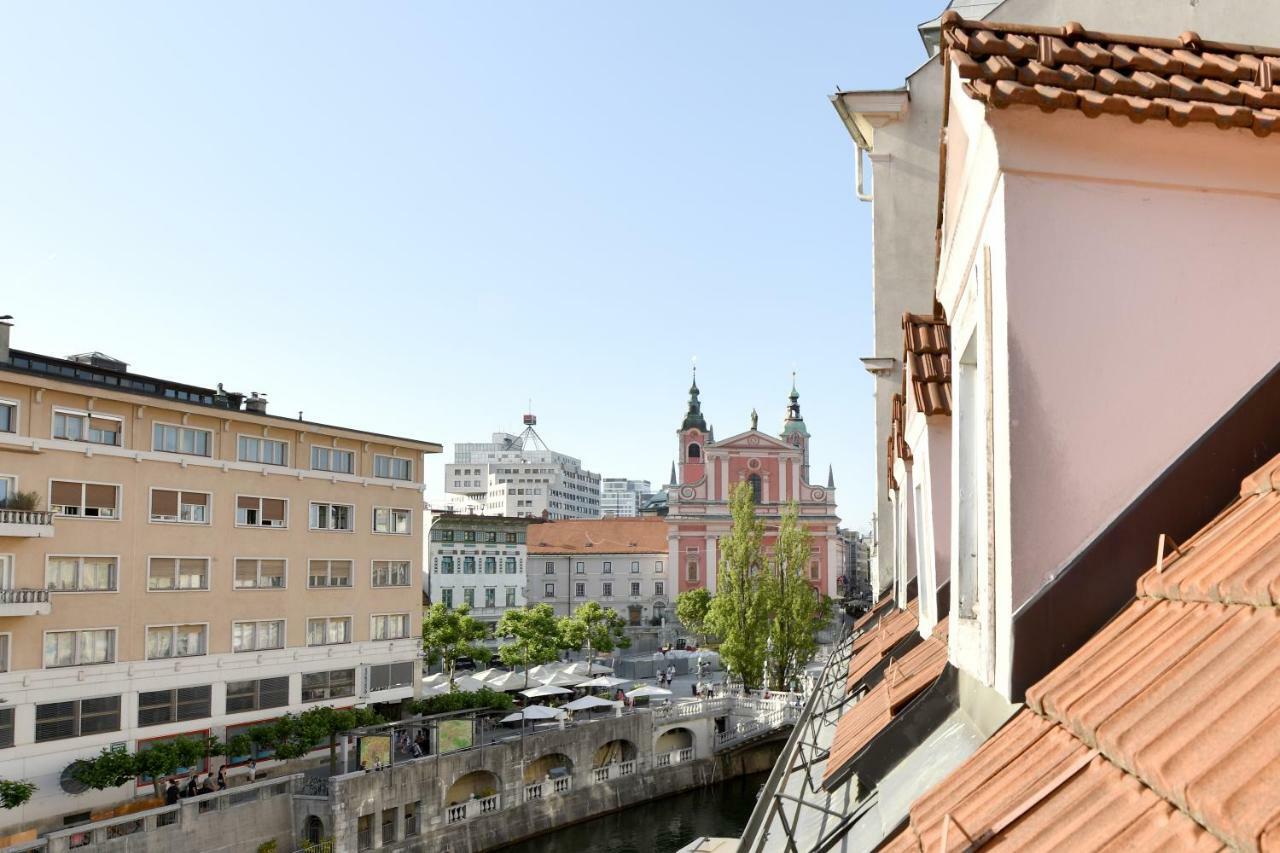 Tromostovje Apartments Ljubljana Ngoại thất bức ảnh